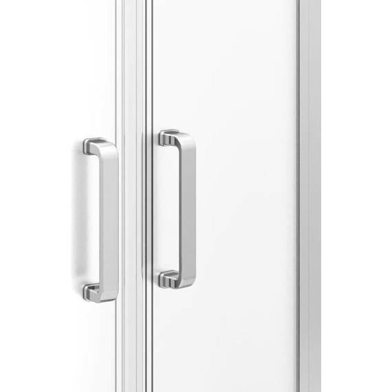 Душевое ограждение Ambassador Royal 90x90 см 18015106, хром/белое - фото 5