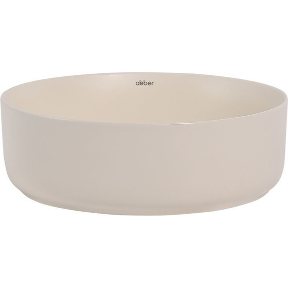 Раковина-чаша Abber Bequem 36 см AC2108MBE, светло-бежевый матовый - фото 2