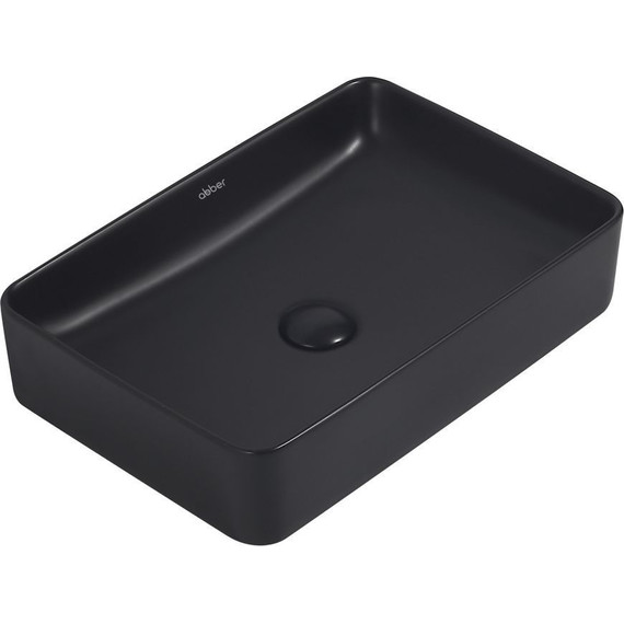 Раковина-чаша Abber Rechteck 51 см AC2207MB, черный матовый - фото 