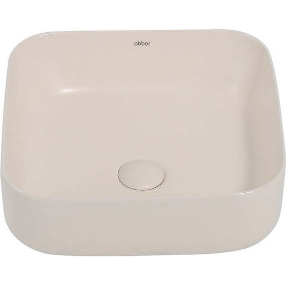 Раковина-чаша Abber Rechteck 38 см AC2211MBE, светло-бежевый матовый - фото 2