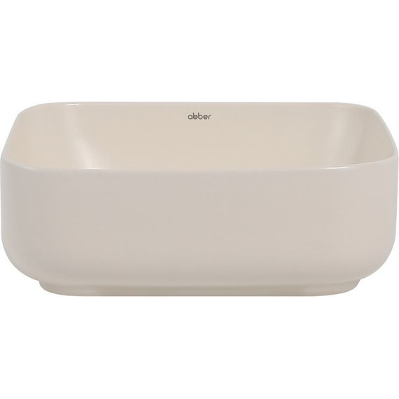 Раковина-чаша Abber Rechteck 38 см AC2211MBE, светло-бежевый матовый - фото 3