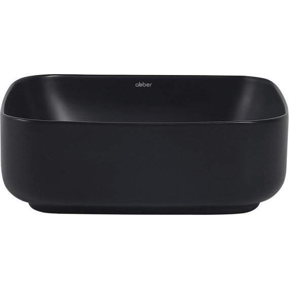 Раковина-чаша Abber Rechteck 38 см AC2211MB, черный матовый - фото 3