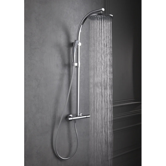 Верхний душ Jacob Delafon Eo 250x250 мм E14568-CP - фото 2