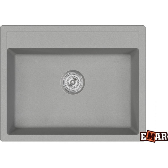 Кухонная мойка Emar EMQ-1640.Q, барит, Цвет производителя: барит - фото 