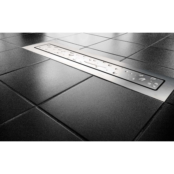 Трап Vincea Say Anzer Duz 80 см SAY.72.2.80.STN, сатин, Цвет производителя: сатин, Размер трапа: 800 - фото 2