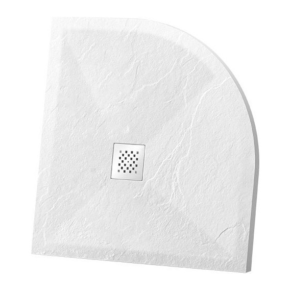 Поддон каменный Vincea 100х100 см VST-4SQ1010W, белый матовый - фото 3