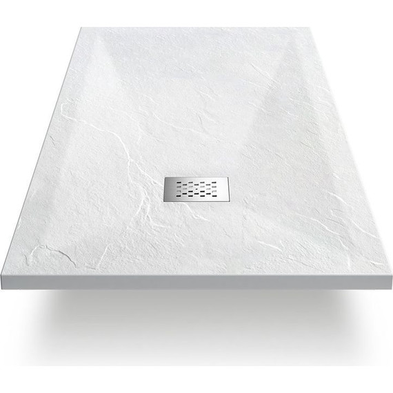 Поддон каменный Vincea 100х80 см VST-4SR8010W, белый матовый - фото 3