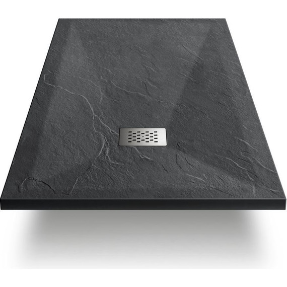 Поддон каменный Vincea 140х90 см VST-4SR9014A, антрацит - фото 3