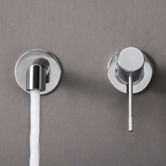 Смеситель для раковины настенный Vincea Desire VBFW-1D1CH - фото 5