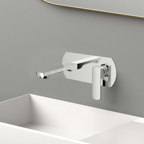 Смеситель для раковины настенный Vincea Next VBFW-1N1CH - фото 2