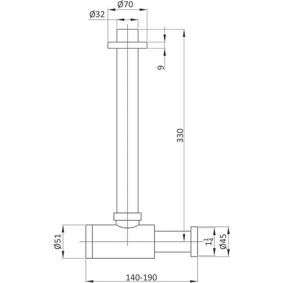 Сифон для умывальника Vincea VSPH-1B01CH - фото 2