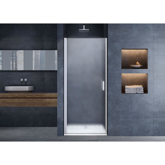 Душевая дверь Vincea Alpha 85 см VDP-3AL850MT, хром/текстурное - фото 2