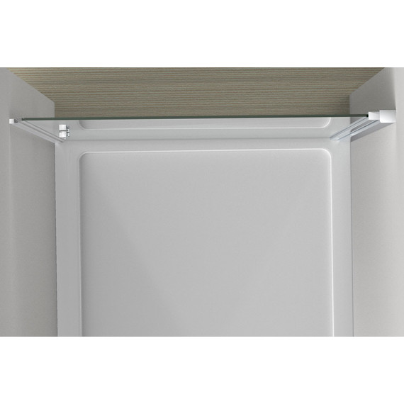 Душевая дверь Vincea Alpha 85 см VDP-3AL850MT, хром/текстурное - фото 3