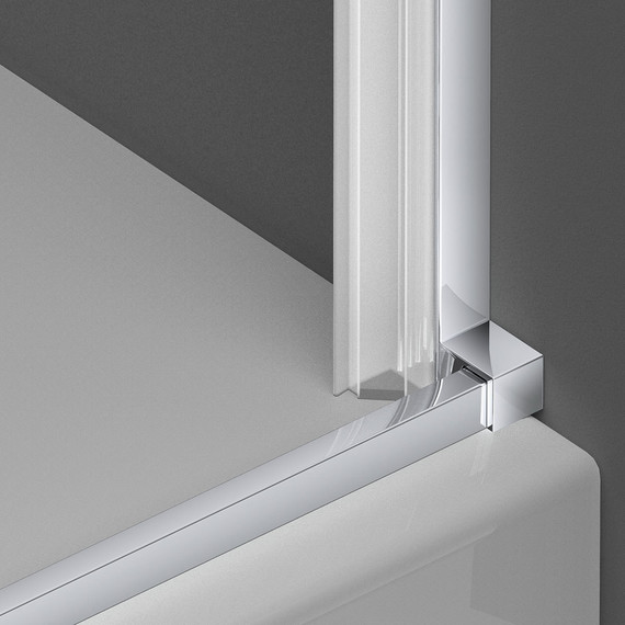 Душевая дверь Vincea Alpha 65 см VDP-3AL650MT, хром/текстурное - фото 5