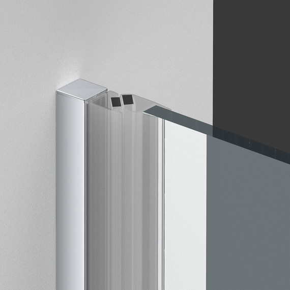 Душевая дверь Vincea Alpha 95 см VDP-3AL950MT, хром/текстурное - фото 6