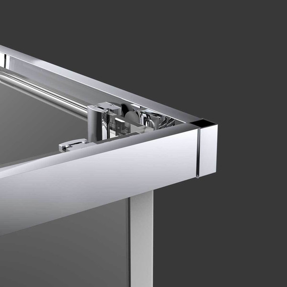 Душевое ограждение Vincea Alpha 100x100 см VSS-3AL100CL, хром/прозрачное - фото 5