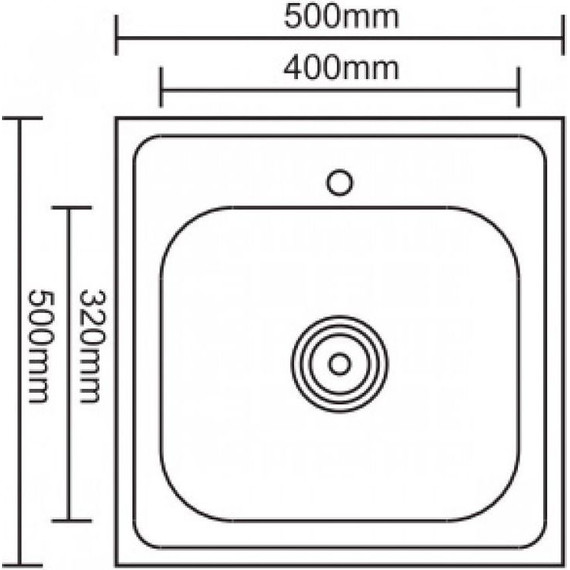 Кухонная мойка Ledeme L75050 0,4 мм - фото 2
