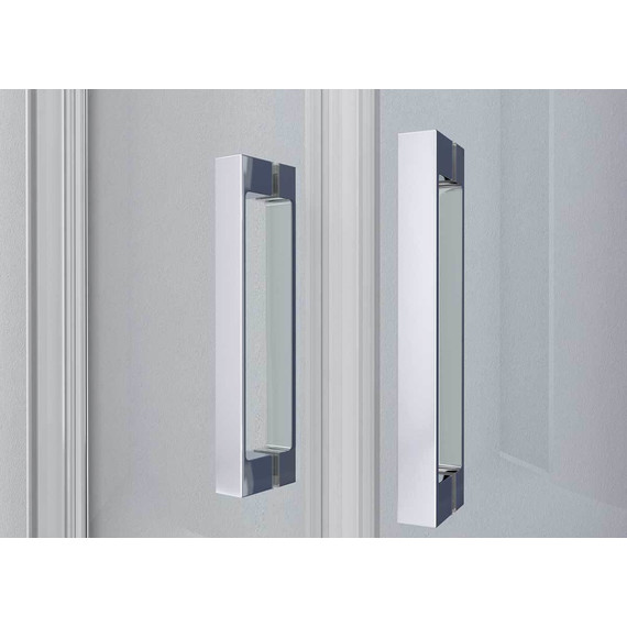 Душевое ограждение Vincea Rapid 80-90x80-90 см VSS-3R80/90MT, хром/текстурное - фото 8