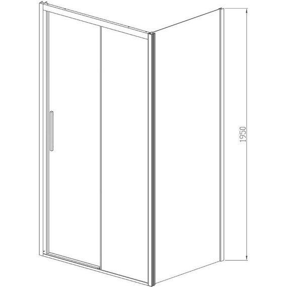 Душевое ограждение Vincea Soft 160х80 см VSR-3SO8016CL, хром/прозрачное - фото 5