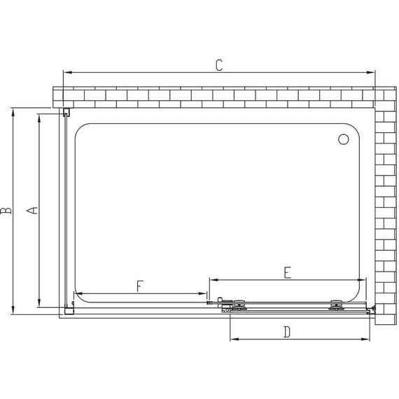 Душевое ограждение Vincea Soft 150х90 см VSR-3SO9015CL, хром/прозрачное - фото 6