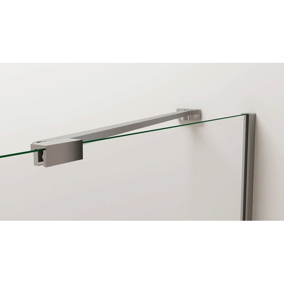 Душевое ограждение Vincea Extra 100-110x100 см VSR-1E101110CL (стекло 8 мм), хром/прозрачное - фото 2