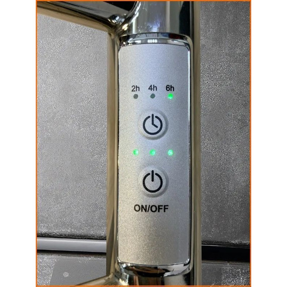 Полотенцесушитель электрический Тругор Браво Пэк сп 3 с полкой П9 500х1000 мм (возможность скрытого подключения) 00-00033504 - фото 3