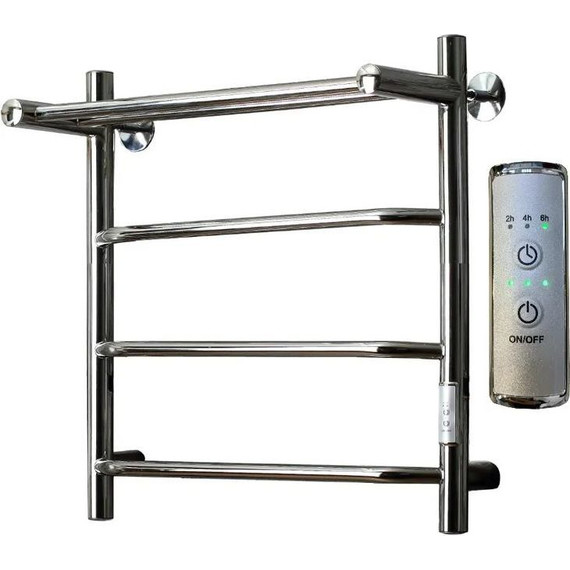 Полотенцесушитель электрический Тругор Пэк сп 6 с полкой П4 400х600 мм (возможность скрытого подключения) 00-00031637 - фото 2