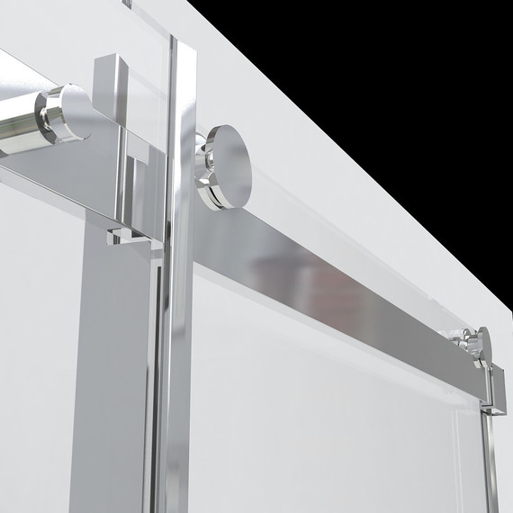 Душевое ограждение Vincea Como 150x80 см VSR-1C8015CL (стекло 8 мм), хром/прозрачное - фото 4