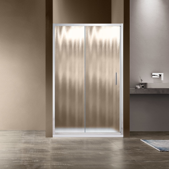 Душевая дверь Vincea Garda 140 см VDS-1G140CH, хром/шиншилла - фото 