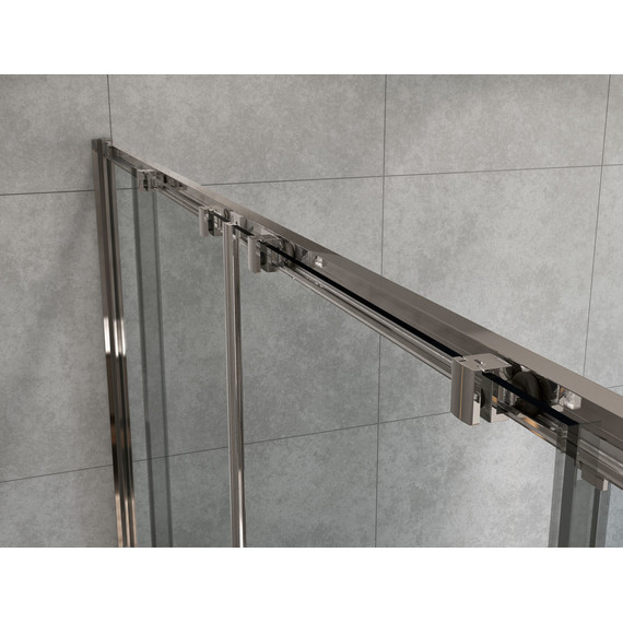 Душевое ограждение Vincea Garda 180x90 см VSR-1G29018CH, хром/шиншилла - фото 2