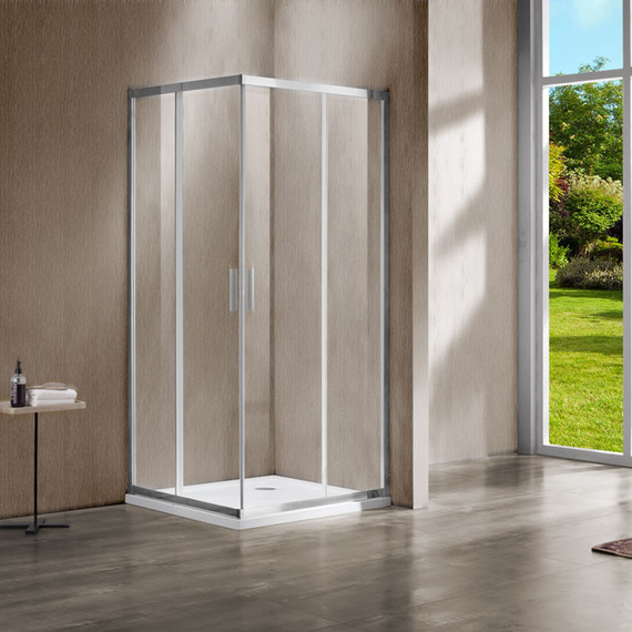 Душевое ограждение Vincea Garda 120x110 см VSS-1G1112CL, хром/прозрачное - фото 