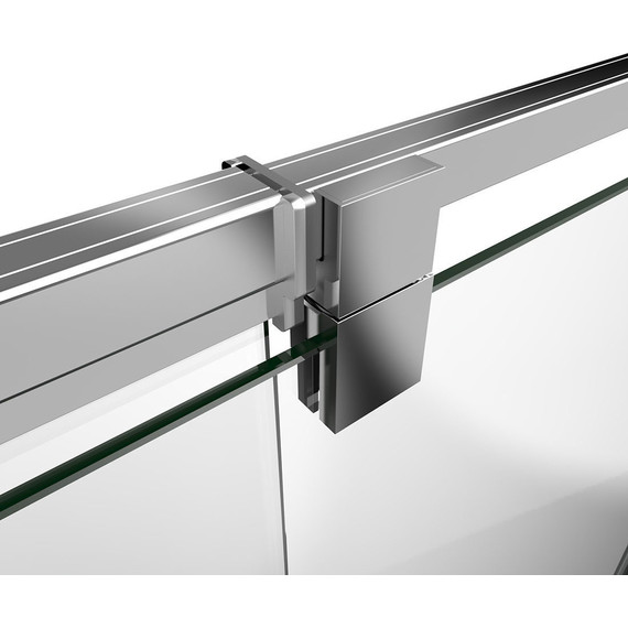 Душевое ограждение Vincea Intra 80-90x90 см VSR-1I809090CH, хром/шиншилла - фото 4