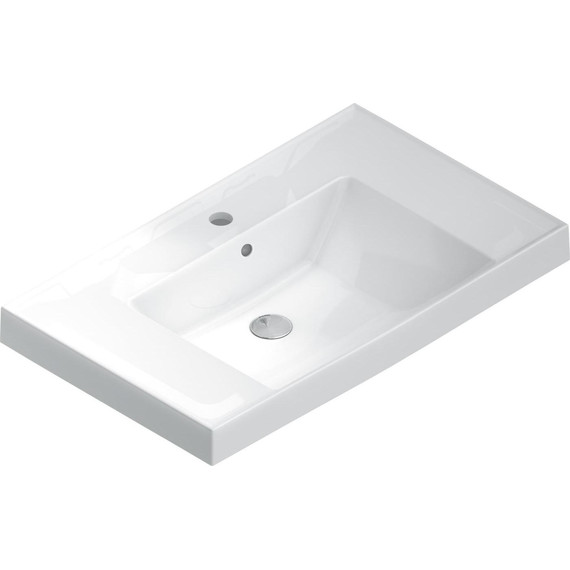 Раковина подвесная Kerama Marazzi Cubo 80 см CUI.wb.80 - фото 
