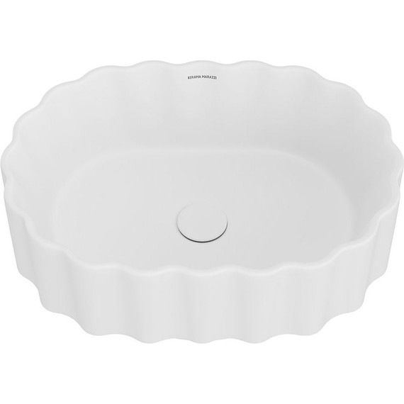 Раковина-чаша Kerama Marazzi Conchiglia 50 см CC.wb.50\WHT.M, белый матовый - фото 