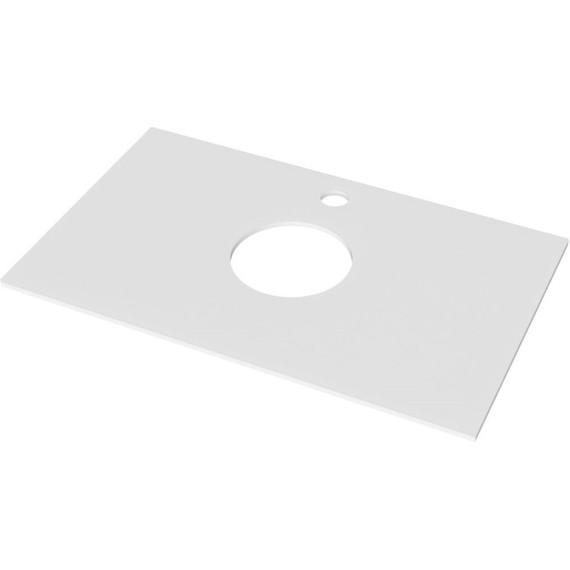 Тумба подвесная со столешницей Taliente Olejo 80 см TA-MBO-80PS-blanco, белый глянец - фото 4