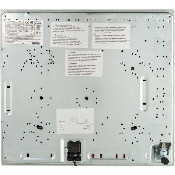 Газовая варочная поверхность Schaub Lorenz SLK GL6511 (белое стекло) - фото 7