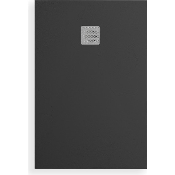 Поддон каменный Taliente 120x80 см PTA-ST-120B, черный матовый - фото 2