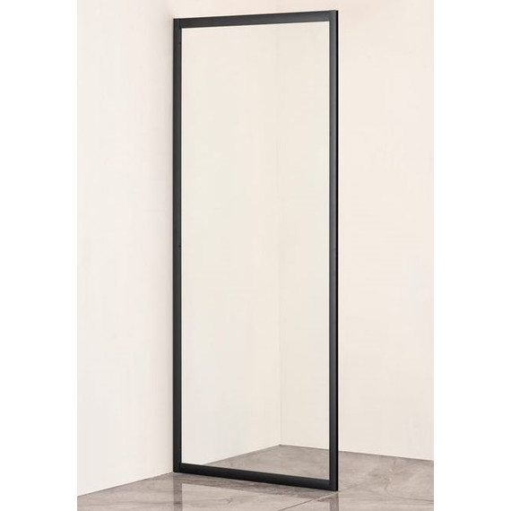 Боковая стенка Taliente 100x195 см TA-10-1CB, черный/прозрачное - фото 