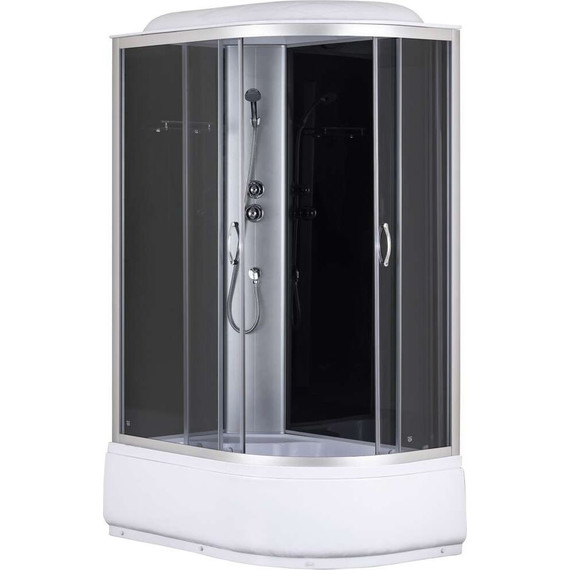 Душевая кабина Taliente 120x80 см TA-12080GL, хром/тонированное - фото 