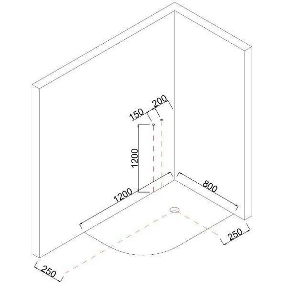 Душевая кабина Taliente 120x80 см TA-12080GR, хром/тонированное - фото 5