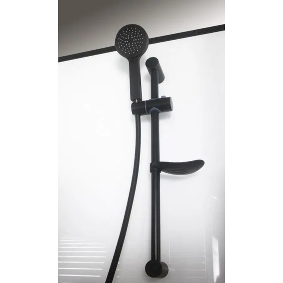 Душевое кабина Grossman Elegans 90x90 см GR251Q, чёрный/прозрачное - фото 8