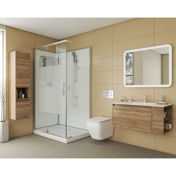 Душевое кабина Grossman Classic 120x80 см GR172QL L, хром/матовое - фото 3