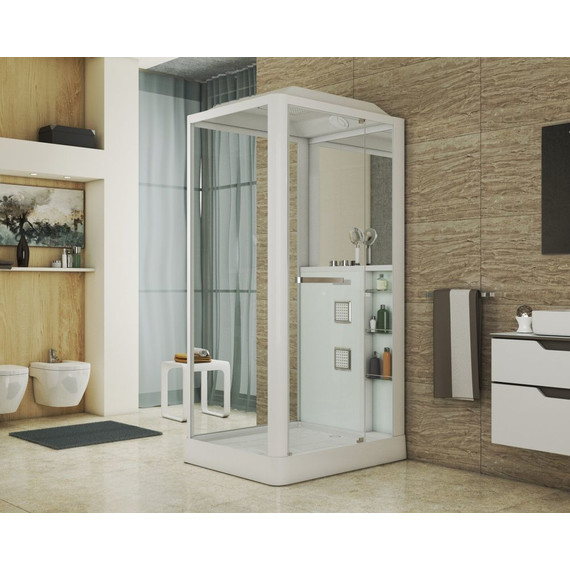 Гидробокс Grossman 90x110 см GR123(R), белый/прозрачное - фото 2