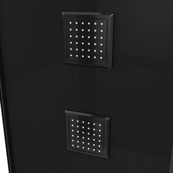 Гидробокс Grossman 80x100 см GR222, чёрный/прозрачное - фото 6