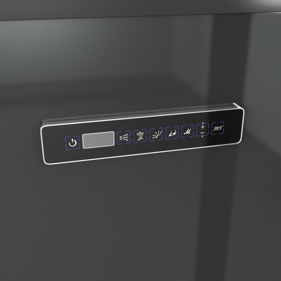 Гидробокс Grossman 80x100 см GR222, чёрный/прозрачное - фото 7