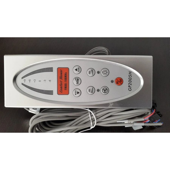 Гидробокс Niagara Ultra NG-1909-01 100x100 см, черный/тонированное (безсиликоновая сборка) - фото 13