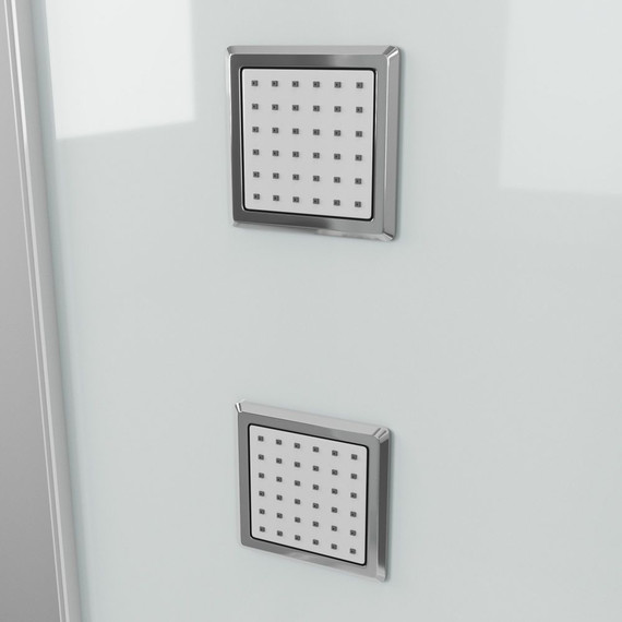 Гидробоксы Grossman 90x135 см GR128R R, белый/прозрачное - фото 6