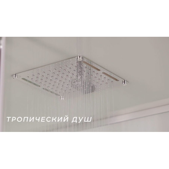 Душевая кабина Niagara Premium NG-6001-01Q 90x90 см, хром/прозрачное (безсиликоновая сборка) - фото 6