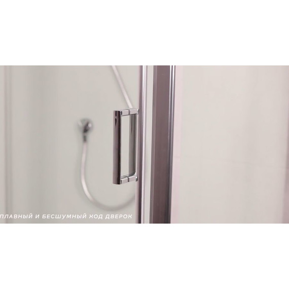 Душевая кабина Niagara Premium NG-6001-01Q 90x90 см, хром/прозрачное (безсиликоновая сборка) - фото 8