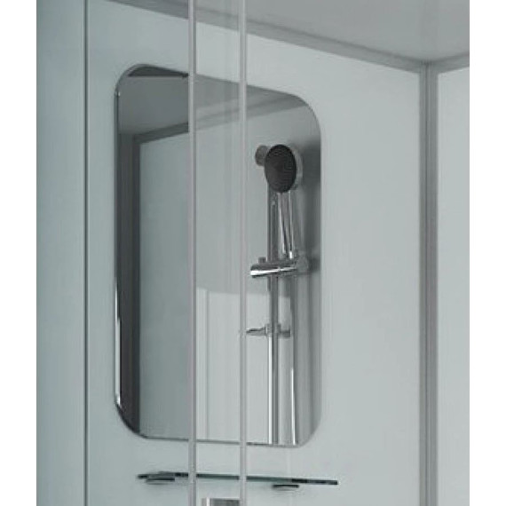 Душевая кабина Niagara Premium NG-6002-01D 100x100 см, хром/прозрачное (безсиликоновая сборка) - фото 6